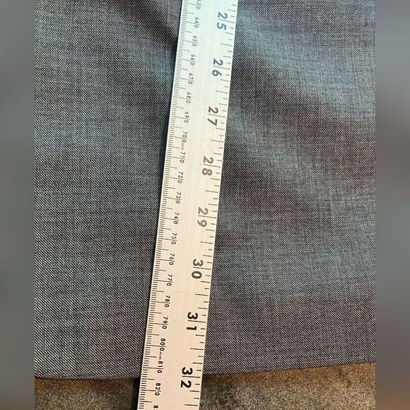 Ralph Lauren Chaps Men’s Blazer Sports Coat 42R Gray Wool Cashmere 2 Button - Picture 4 of 9